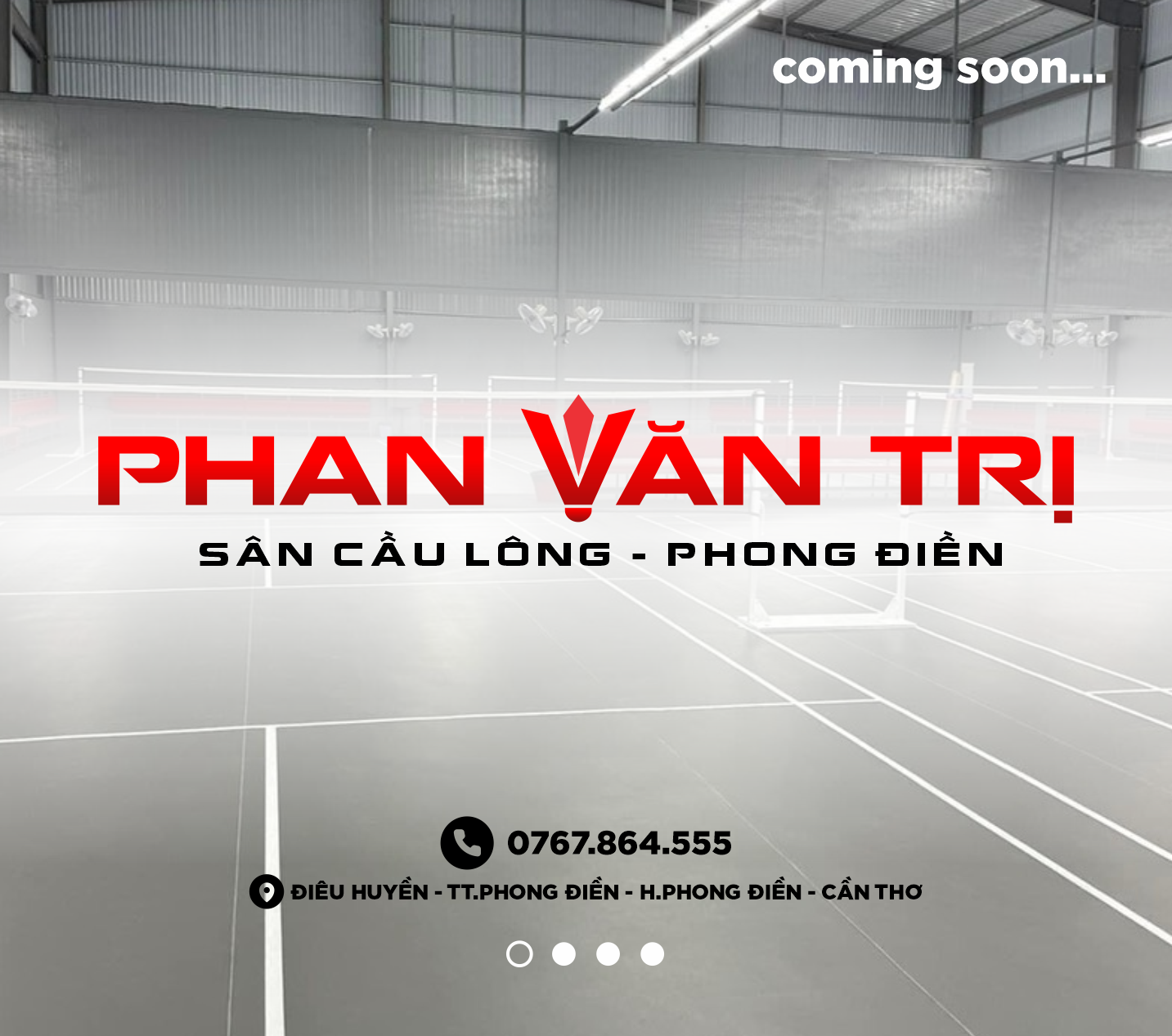 Sân cầu lông Phan Văn Trị - Cần Thơ